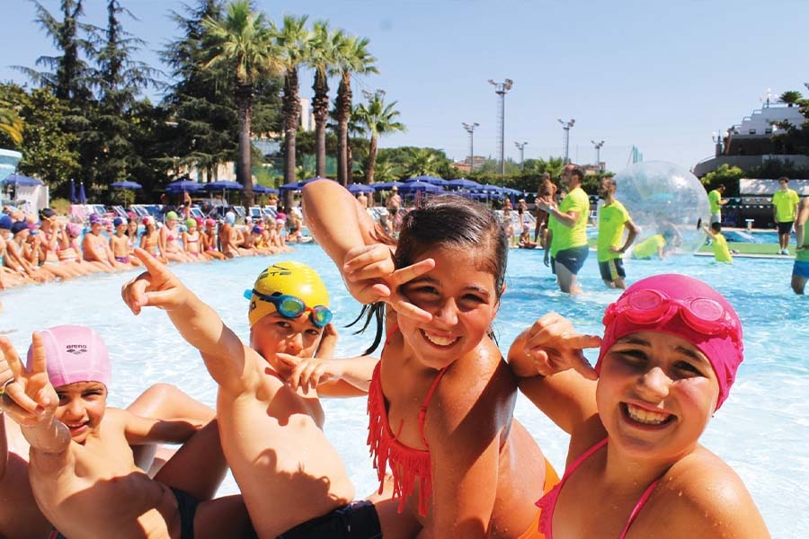 corsi estivi di nuoto per bambini Roma